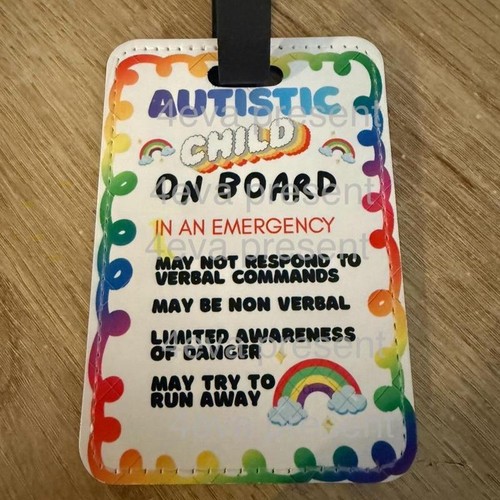 Autistic child board push - on,